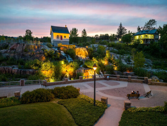 Exposition de la petite Maison blanche à Chicoutimi au Saguenay