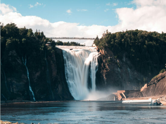 chute montmorency à Québec